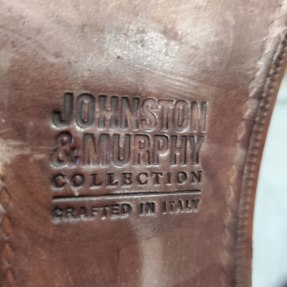 Men’s Johnston & Murphy Navy Blue Suede Dress Boot US 11 - Picture 4 of 4